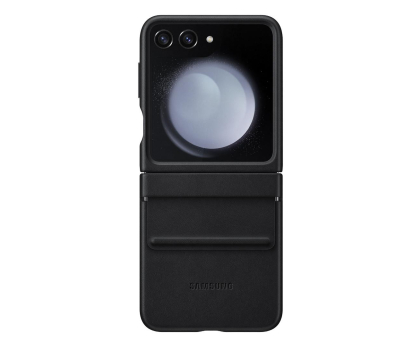 Etui do telefonów SAMSUNG Flap ECO-Leather Case Galaxy Z Flip 5 EF-VF731PBEGWW czarny